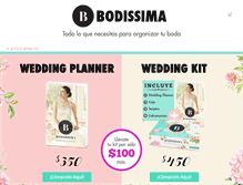 Tablet Screenshot of bodissima.mx